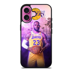 LEBRON JAMES LA LAKERS NBA iPhone 16 Plus Case