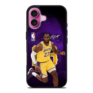 LEBRON JAMES LAKERS NBA iPhone 16 Plus Case LEBRON JAMES LAKERS NBA iPhone 16 Plus Case