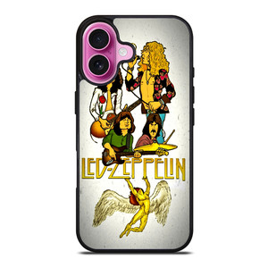 LED ZEPPELIN ROCK BAND ART iPhone 16 Plus Case