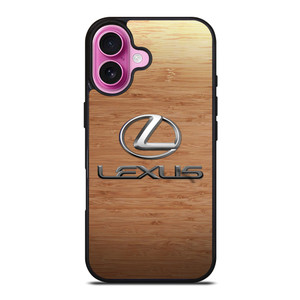 LEXUS WOODEN LOGO iPhone 16 Plus Case