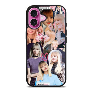LISA BLACK PINK COLLAGE iPhone 16 Plus Case