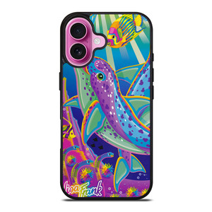 LISA FRANK DOLPHINS iPhone 16 Plus Case