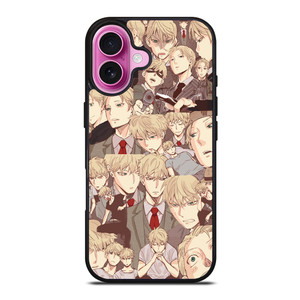 LOID FORGER SPY X FAMILY COLLAGE iPhone 16 Plus Case