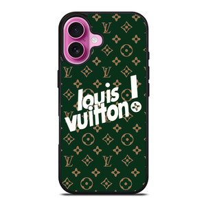 LOUIS VUITTON GREEN LOGO iPhone 16 Plus Case