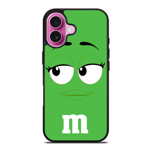 M&M GREEN iPhone 16 Plus Case M&M GREEN iPhone 16 Plus Case