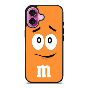 M&M ORANGE iPhone 16 Plus Case
