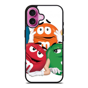 M&M WALL WHITE iPhone 16 Plus Case