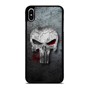 THE PUNISHER SKULL METAL iPhone XS Max Case