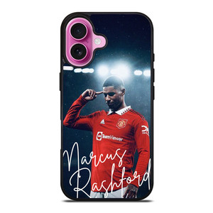 MARCUS RASHFORD MANCHESTER UNITED CELEBRATION iPhone 16 Plus Case