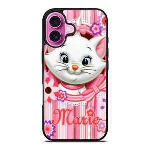 MARIE THE ARISTOCATS CAT FACE CUT iPhone 16 Plus Case