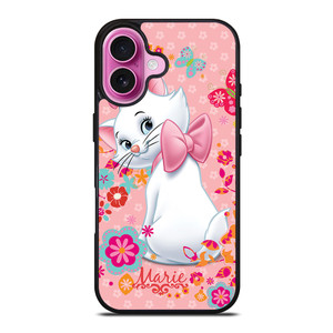 MARIE THE ARISTOCATS CAT FLOWER DISNEY iPhone 16 Plus Case