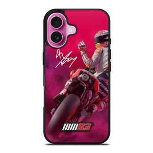 MARQ MARQUEZ MM 93 MOTO GP iPhone 16 Plus Case MARQ MARQUEZ MM 93 MOTO GP iPhone 16 Plus Case