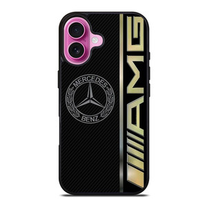MERCEDES BENZ AMG RETRO LOGO iPhone 16 Plus Case