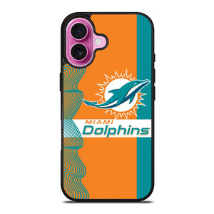 MIAMI DOLPHINS WALPPAPER NFL iPhone 16 Plus Case