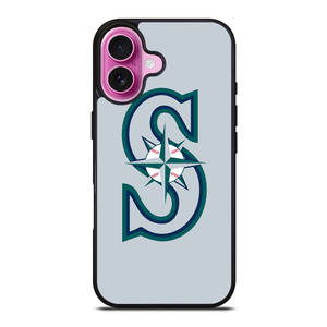 MLB SEATTLE MARINERS LOGO iPhone 16 Plus Case