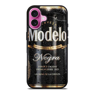 MODELO NEGRA BEER iPhone 16 Plus Case MODELO NEGRA BEER iPhone 16 Plus Case