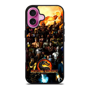 MORTAL KOMBAT ALL CHARACTER iPhone 16 Plus Case