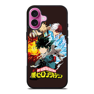 MY HERO ACADEMIA DEKU TODOROKI AND BAKUGOU iPhone 16 Plus Case