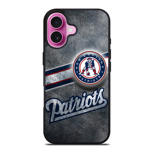 NEW ENGLAND PATRIOTS FOOTBALL LOGO iPhone 16 Plus Case NEW ENGLAND PATRIOTS FOOTBALL LOGO iPhone 16 Plus Case