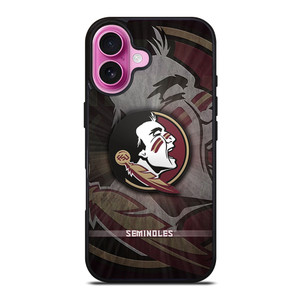 NFL FLORIDA STATE FSU SYMBOL iPhone 16 Plus Case NFL FLORIDA STATE FSU SYMBOL iPhone 16 Plus Case