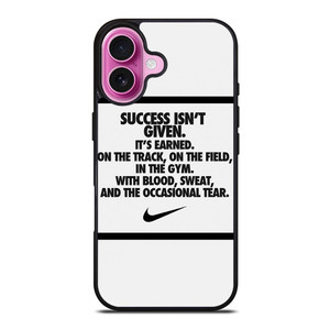 NIKE MOTIVATIONAL QUOTES iPhone 16 Plus Case NIKE MOTIVATIONAL QUOTES iPhone 16 Plus Case