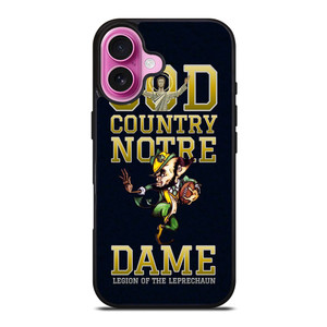 NOTRE DAME FIGHTING IRISH QUOTE iPhone 16 Plus Case NOTRE DAME FIGHTING IRISH QUOTE iPhone 16 Plus Case