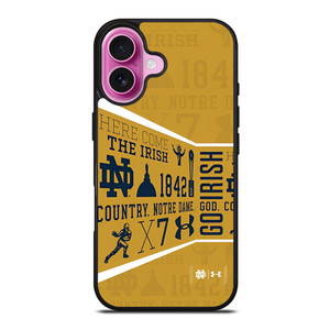 NOTRE DAME FIGHTING IRISH WALL iPhone 16 Plus Case