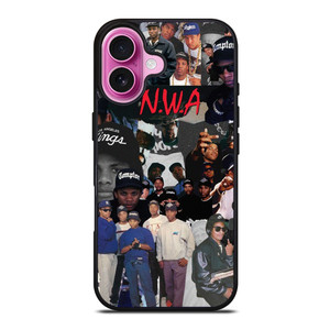 NWA NIGGAZ WIT ATTITUDES COLLAGE iPhone 16 Plus Case NWA NIGGAZ WIT ATTITUDES COLLAGE iPhone 16 Plus Case