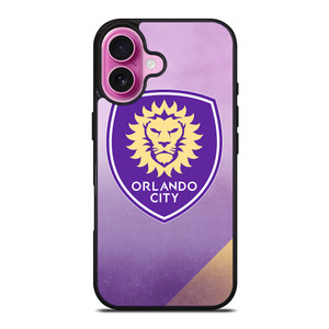 ORLANDO CITY FOOTBALL CLUB MLS iPhone 16 Plus Case ORLANDO CITY FOOTBALL CLUB MLS iPhone 16 Plus Case