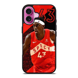 PASCAL SIAKAM TORONTO RAPTORS NBA iPhone 16 Plus Case PASCAL SIAKAM TORONTO RAPTORS NBA iPhone 16 Plus Case