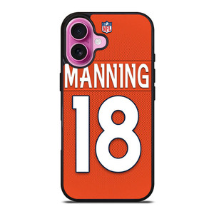 PEYTON MANNING DENVER BRONCOS iPhone 16 Plus Case PEYTON MANNING DENVER BRONCOS iPhone 16 Plus Case