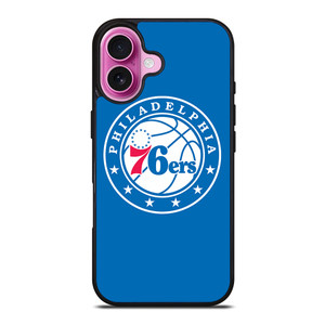 PHILADELPHIA 76ERS LOGO BADGE iPhone 16 Plus Case PHILADELPHIA 76ERS LOGO BADGE iPhone 16 Plus Case
