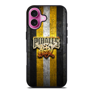 PITTSBURGH PIRATES GOLDEN LOGO iPhone 16 Plus Case PITTSBURGH PIRATES GOLDEN LOGO iPhone 16 Plus Case