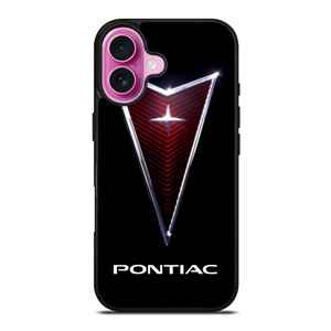 PONTIAC CAR GLOWING LOGO iPhone 16 Plus Case PONTIAC CAR GLOWING LOGO iPhone 16 Plus Case