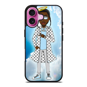 POP SMOKE RAPPER CARTOON iPhone 16 Plus Case POP SMOKE RAPPER CARTOON iPhone 16 Plus Case