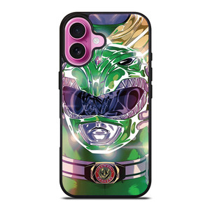 POWER RANGERS GREEN iPhone 16 Plus Case POWER RANGERS GREEN iPhone 16 Plus Case