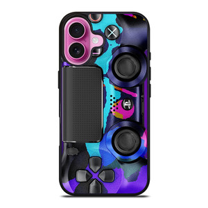 PS4 CONTROLLER PLAYSTATION ART iPhone 16 Plus Case
