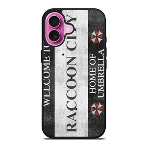 RACCOON CITY RESIDENT EVIL SIGN iPhone 16 Plus Case