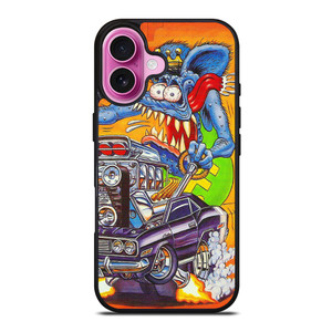 RAT FINK CARTOON iPhone 16 Plus Case RAT FINK CARTOON iPhone 16 Plus Case