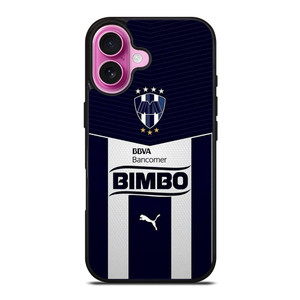 RAYADOS MONTERREY SOCCER LOGO iPhone 16 Plus Case
