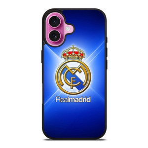 REAL MADRID FC LOGO iPhone 16 Plus Case