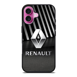 RENAULT CAR METAL LOGO iPhone 16 Plus Case RENAULT CAR METAL LOGO iPhone 16 Plus Case