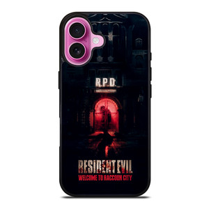 RESIDENT EVIL RACCOON CITY POLICE DEP iPhone 16 Plus Case
