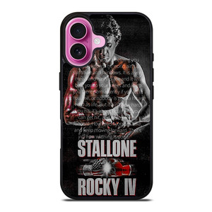 ROCKY BALBOA QUOTE 2 iPhone 16 Plus Case ROCKY BALBOA QUOTE 2 iPhone 16 Plus Case