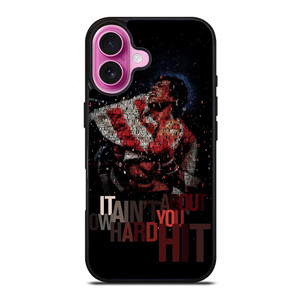 ROCKY BALBOA QUOTE iPhone 16 Plus Case ROCKY BALBOA QUOTE iPhone 16 Plus Case