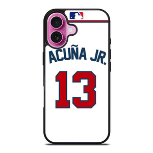 RONALD ACUNA JR ATLANTA BRAVES KIT iPhone 16 Plus Case