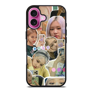 ROSE BLACKPINK AESTHETIC COLLAGE iPhone 16 Plus Case