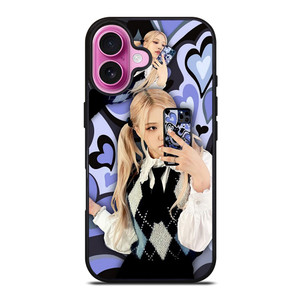 ROSE BLACKPINK LOVE VIOLET iPhone 16 Plus Case ROSE BLACKPINK LOVE VIOLET iPhone 16 Plus Case