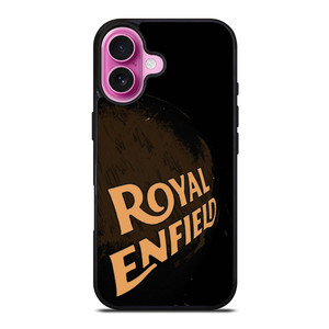 ROYAL ENFIELD CARTOON RETRO LOGO iPhone 16 Plus Case ROYAL ENFIELD CARTOON RETRO LOGO iPhone 16 Plus Case