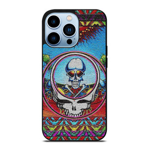 GRATEFUL DEAD SKULL FLORAL iPhone 13 Pro Max Case GRATEFUL DEAD SKULL FLORAL iPhone 13 Pro Max Case